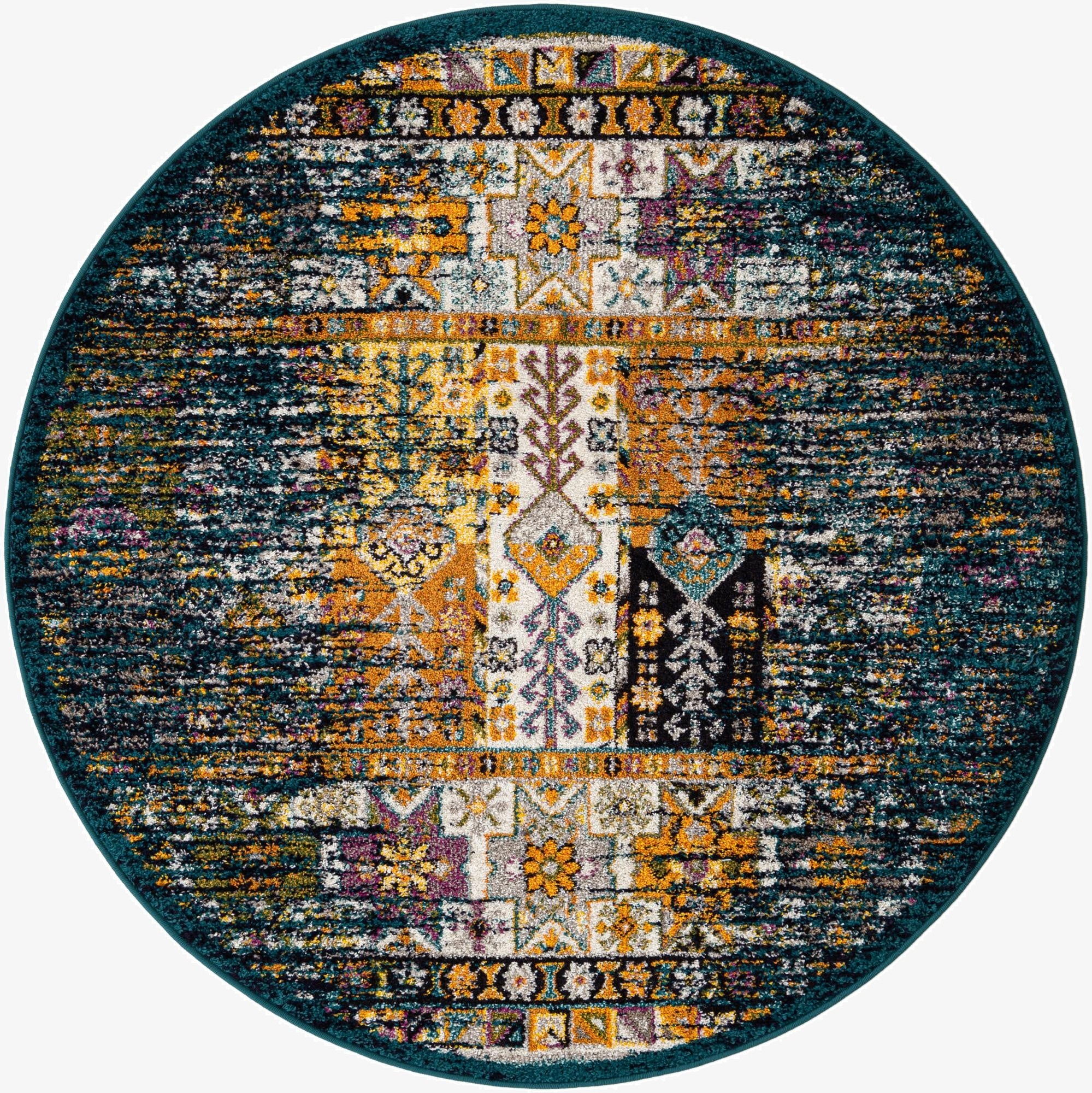 5' 3 x 5' 3 Carrington Round Rug