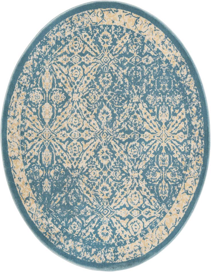Detail image of 5' 3 x 5' 3 Dahlia Round Rug