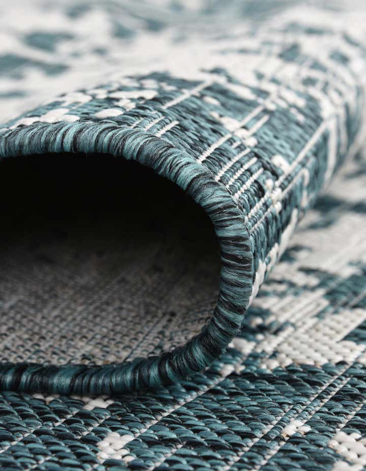 13' x 13' Easy-Clean Jill Zarin Dubai Indoor / Outdoor Round Rug