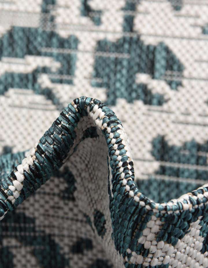 13' x 13' Easy-Clean Jill Zarin Dubai Indoor / Outdoor Round Rug