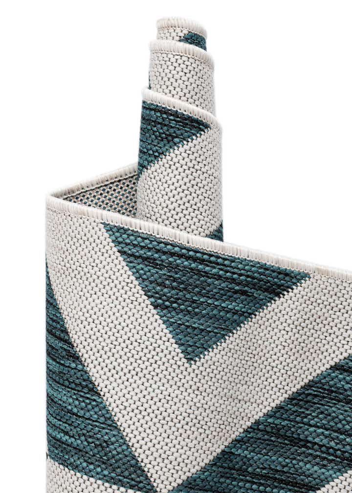 4' x 4' Easy-Clean Jill Zarin Napa Indoor / Outdoor Round Rug