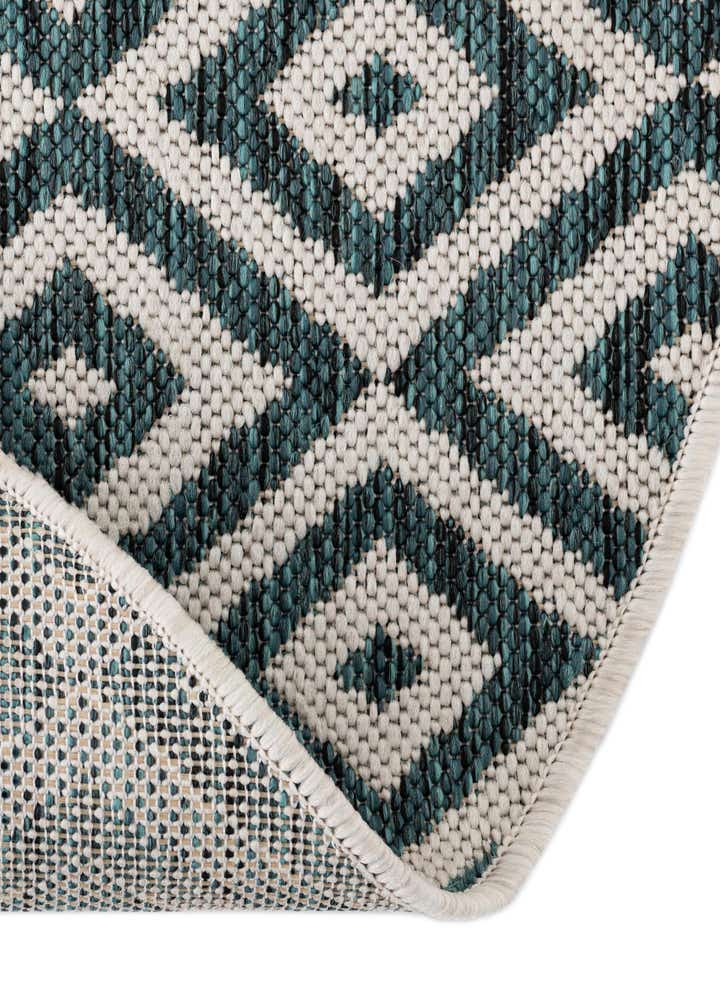 7' x 7' Easy-Clean Jill Zarin Costa Rica Indoor / Outdoor Round Rug