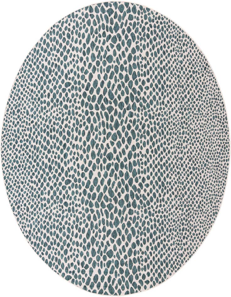 Detail image of 10' 8 x 10' 8 Easy-Clean Jill Zarin Cape Town Indoor / Outdoor Round Rug