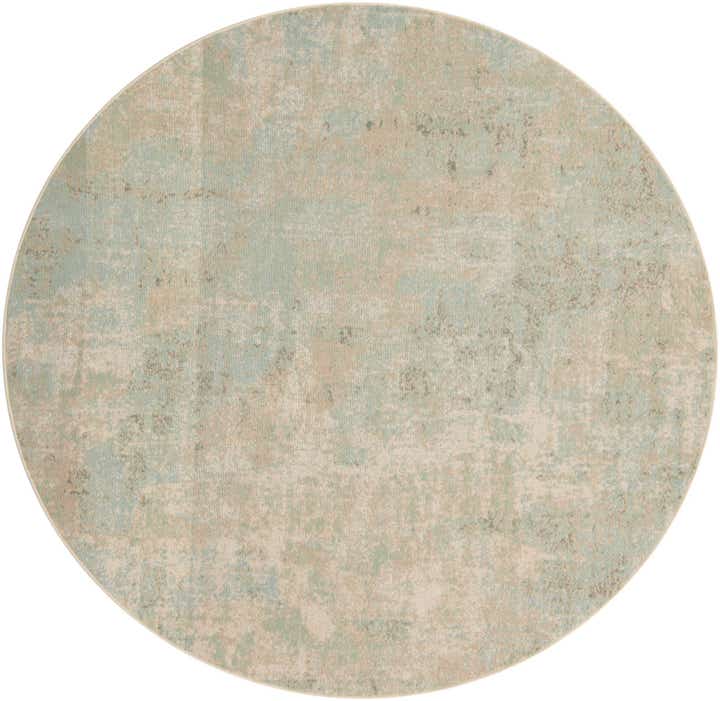 7' x 7' Lotus Round Rug