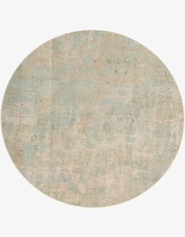 7' x 7' Lotus Round Rug