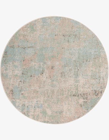 5' x 5' Lotus Round Rug