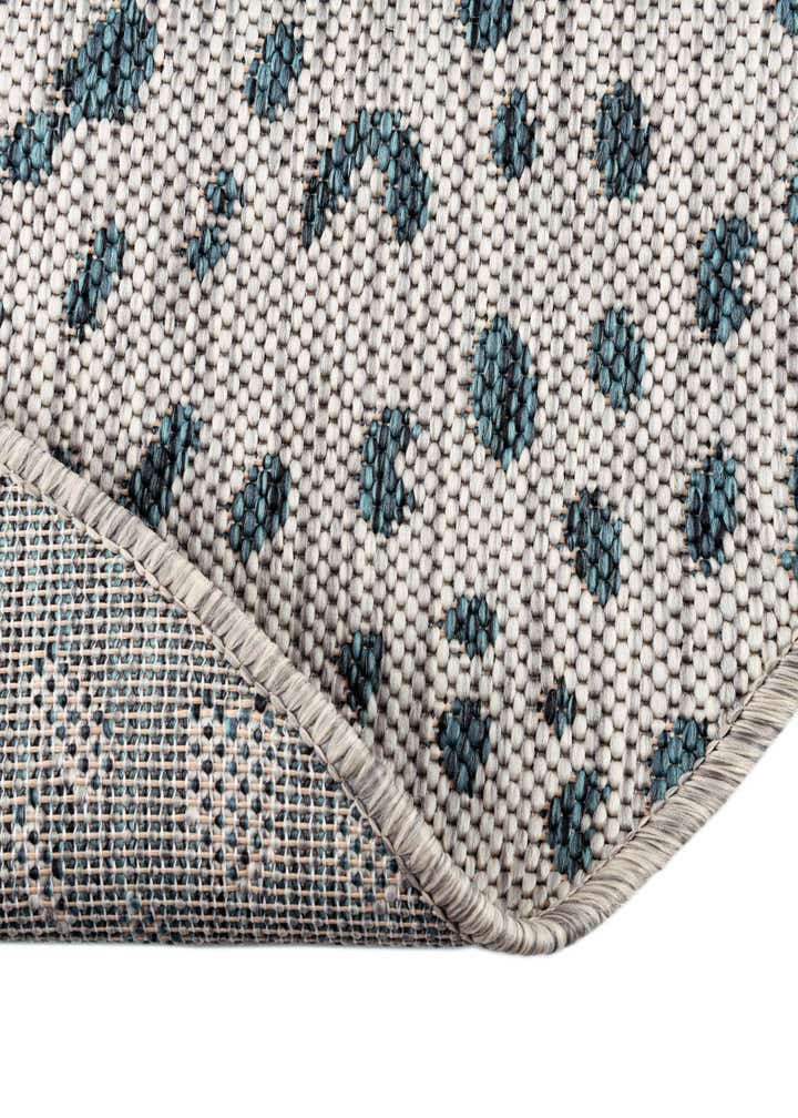 13' x 13' Easy-Clean Safari Indoor / Outdoor Round Rug