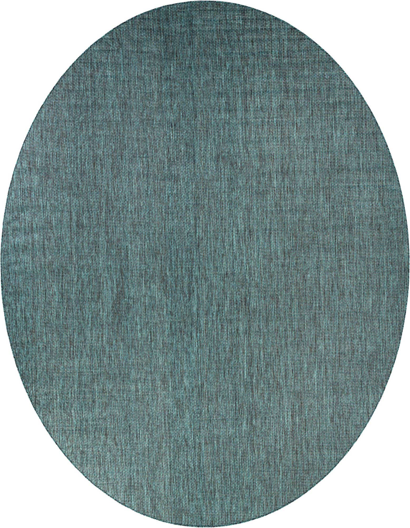 12' x 12' Easy-Clean Solid Indoor / Outdoor Round Rug