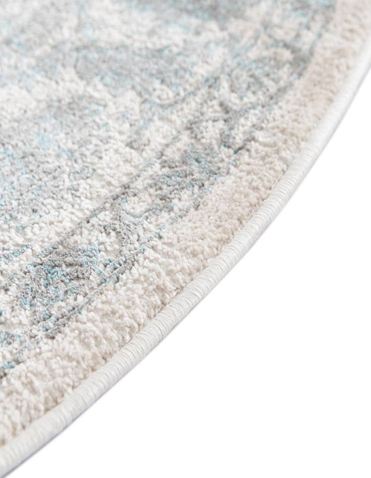 Detail image of Jill Zarin 5' 3 x 5' 3 Uptown Central Park Round Rug