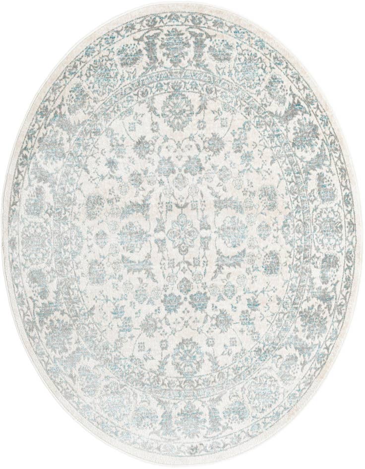 Detail image of Jill Zarin 5' 3 x 5' 3 Uptown Central Park Round Rug