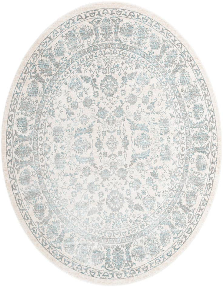 Detail image of Jill Zarin 7' 10 x 7' 10 Uptown Central Park Round Rug