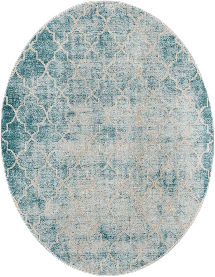 Detail image of 5' 3 x 5' 3 Uptown Lincoln Center Round Rug