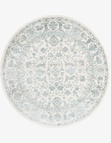 5' 3 x 5' 3 Uptown Central Park Round Rug