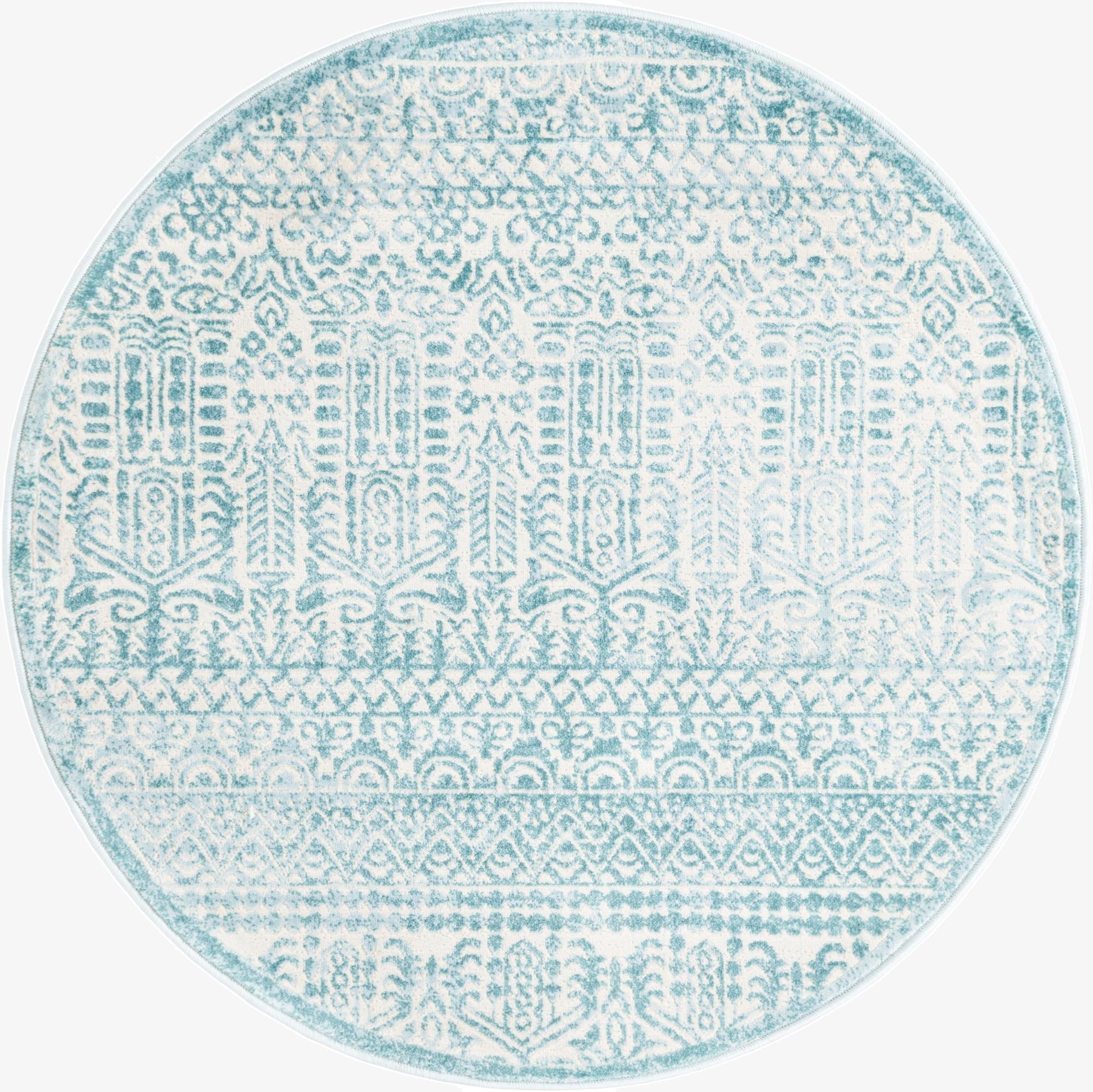 3' 3 x 3' 3 Uptown Cloisters Round Rug
