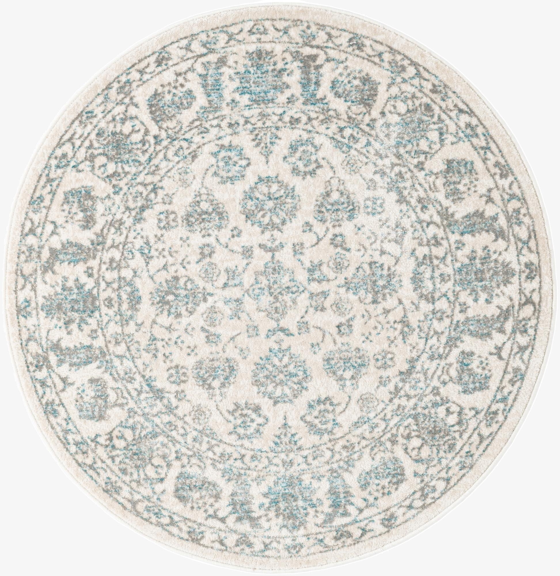3' 3 x 3' 3 Uptown Central Park Round Rug