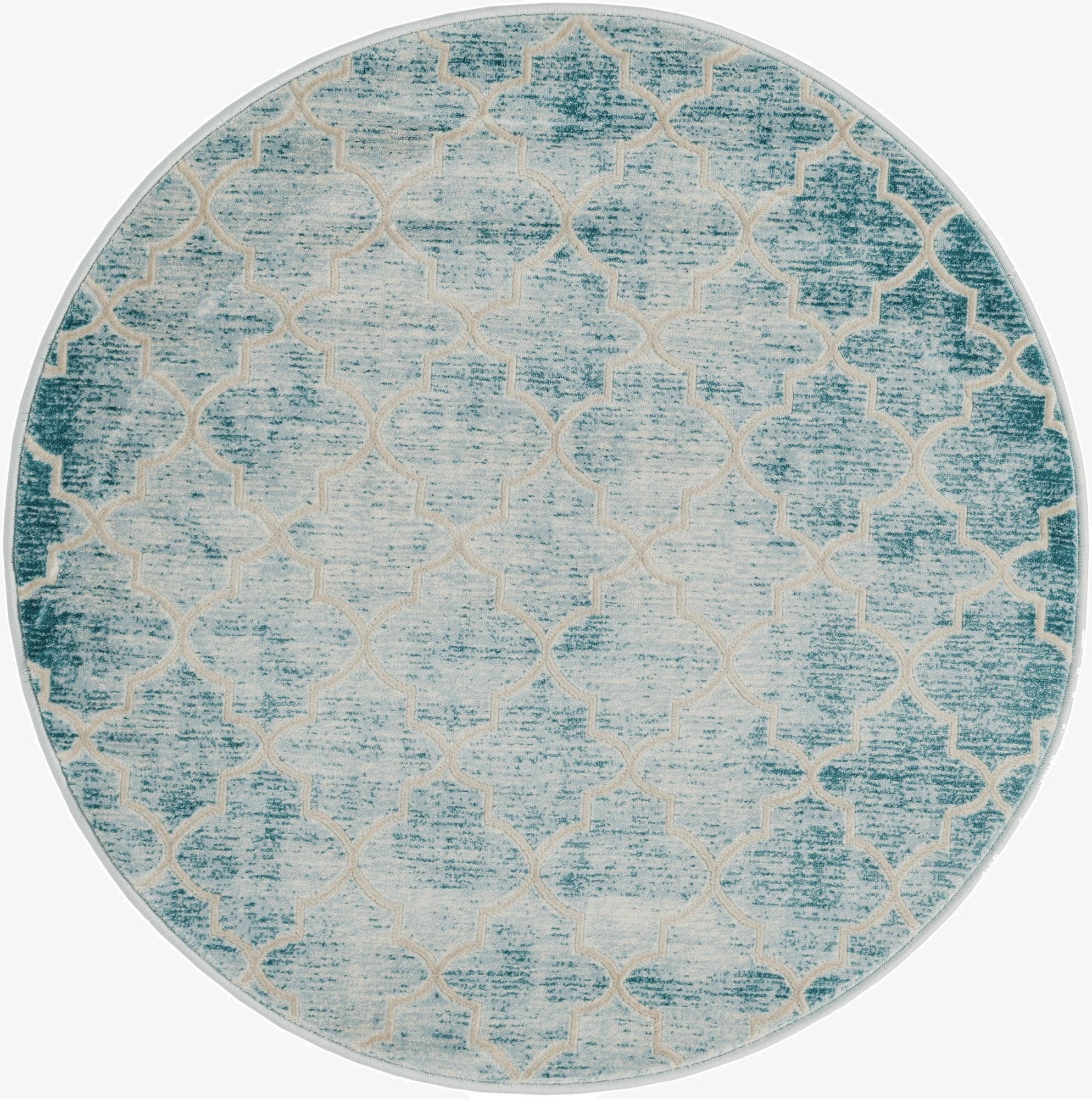 3' 3 x 3' 3 Uptown Lincoln Center Round Rug