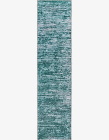 Teal Asha Runner Rug