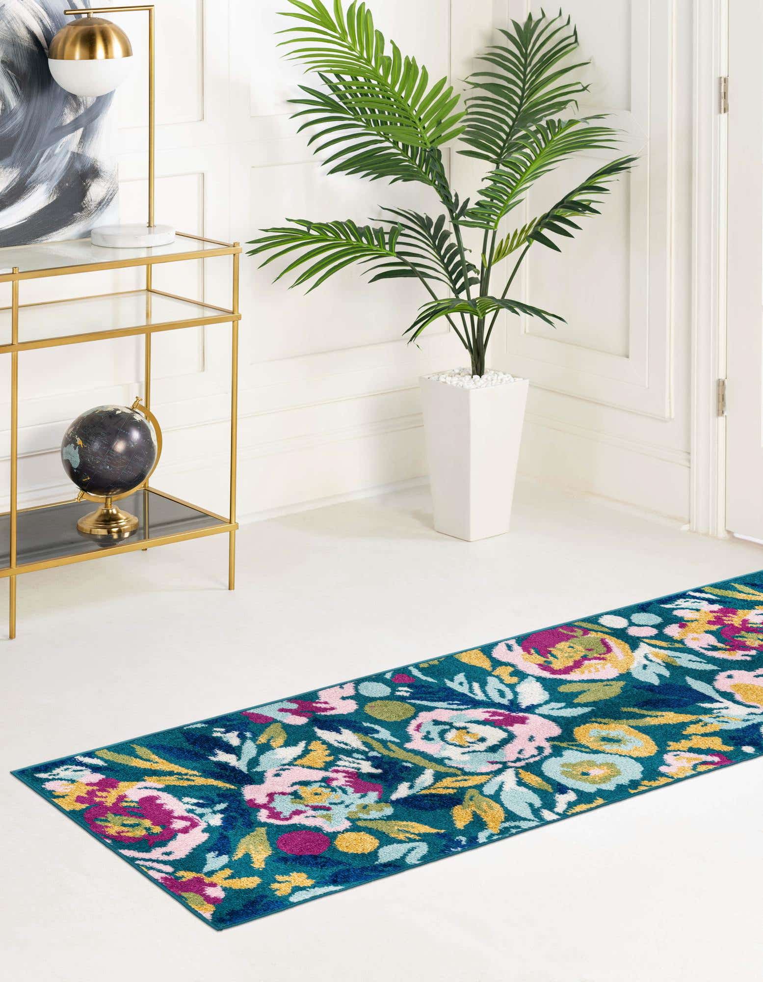 Detail image of 80cm x 365cm Bloom Runner Rug