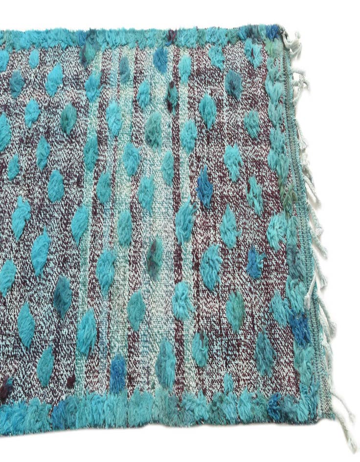 Detail image of 2' 7 x 11' 10 Hand Knotted Darya Wool Runner Rug