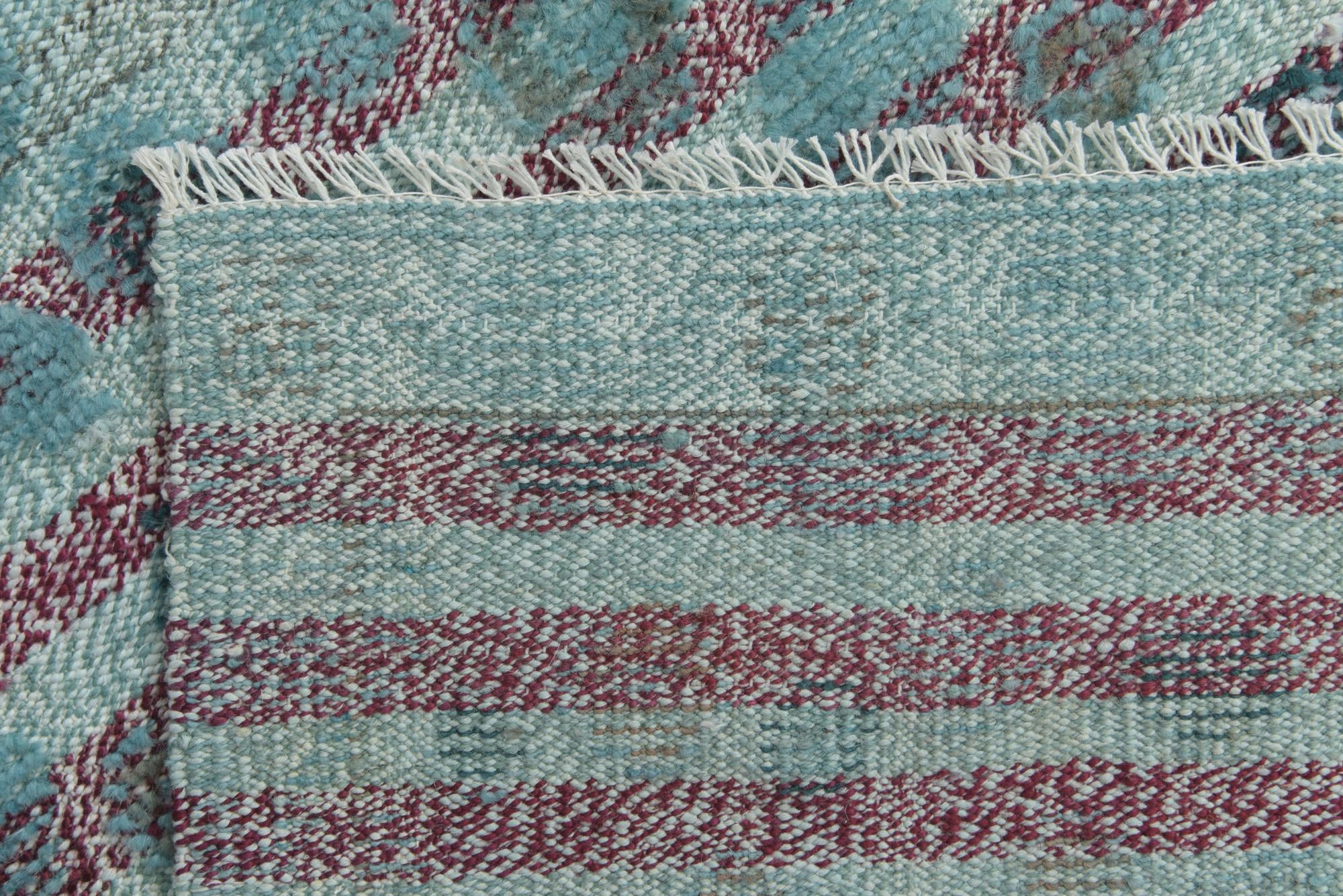 3' 1 x 15' 9 Hand Knotted Darya Wool Runner Rug