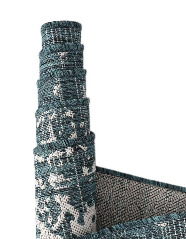 2' x 6' Easy-Clean Jill Zarin Dubai Indoor / Outdoor Runner Rug
