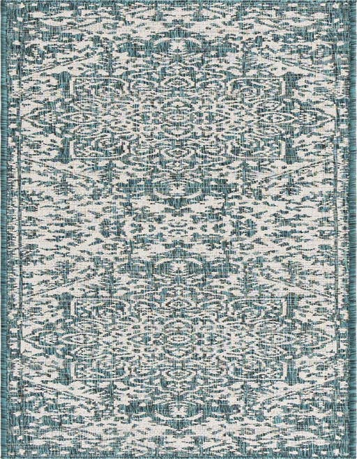 Detail image of 2' x 8' Easy-Clean Jill Zarin Dubai Indoor / Outdoor Runner Rug