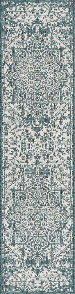 2' x 8' Easy-Clean Jill Zarin Dubai Indoor / Outdoor Runner Rug