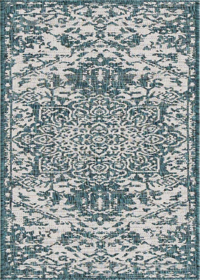 2' x 6' Easy-Clean Jill Zarin Dubai Indoor / Outdoor Runner Rug