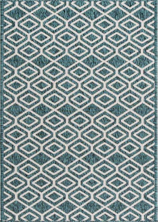 2' x 8' Easy-Clean Jill Zarin Turks and Caicos Indoor / Outdoor Runner Rug