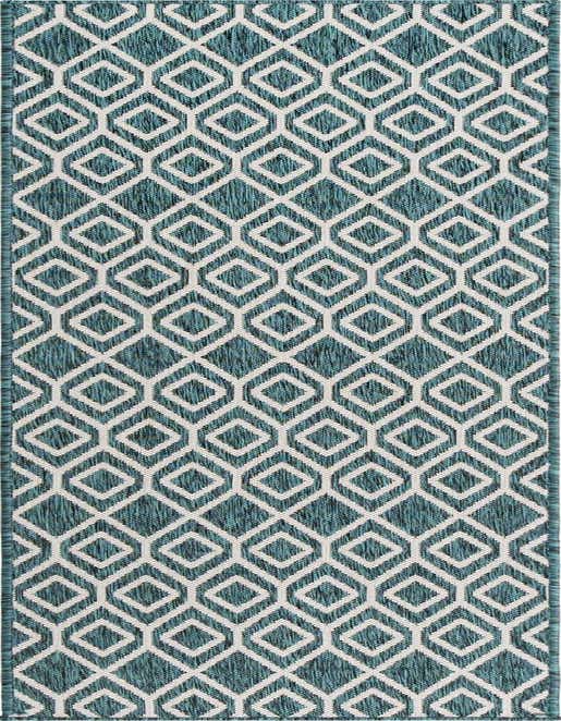2' x 8' Easy-Clean Jill Zarin Turks and Caicos Indoor / Outdoor Runner Rug