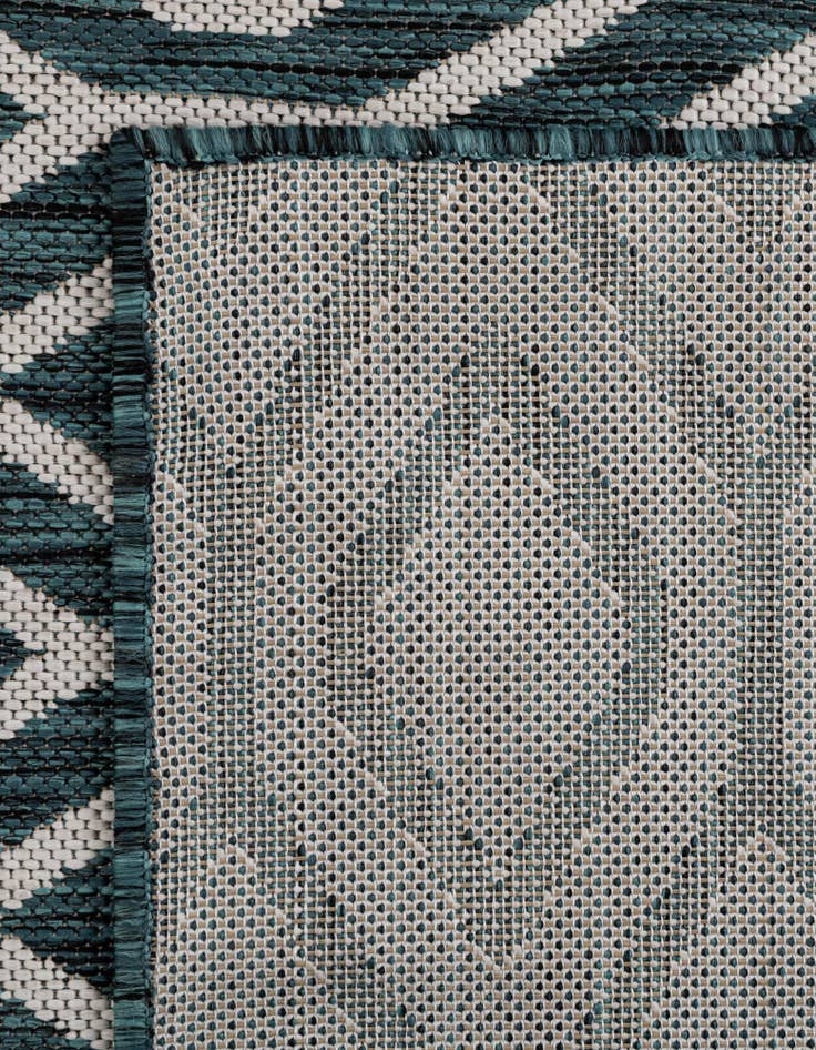 Detail image of 2' x 6' Easy-Clean Jill Zarin Turks and Caicos Indoor / Outdoor Runner Rug