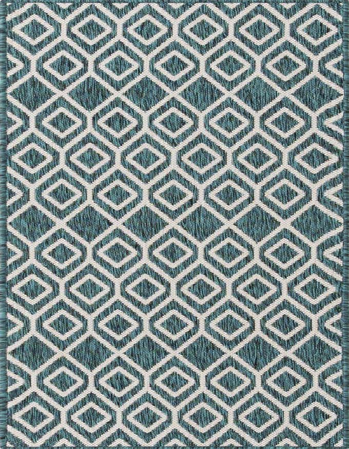 2' x 6' Easy-Clean Jill Zarin Turks and Caicos Indoor / Outdoor Runner Rug