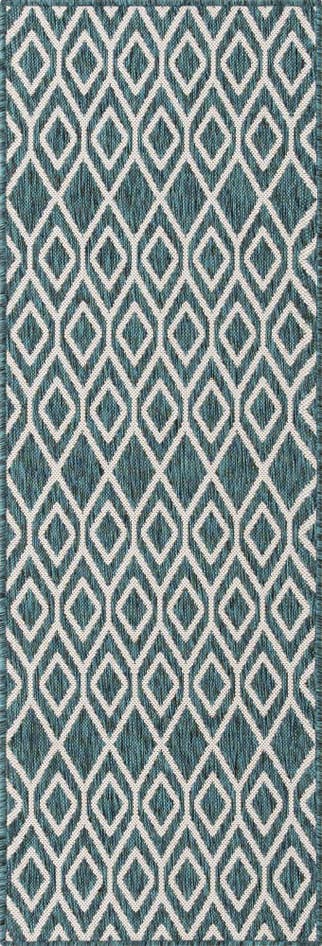 Detail image of 2' x 6' Easy-Clean Jill Zarin Turks and Caicos Indoor / Outdoor Runner Rug