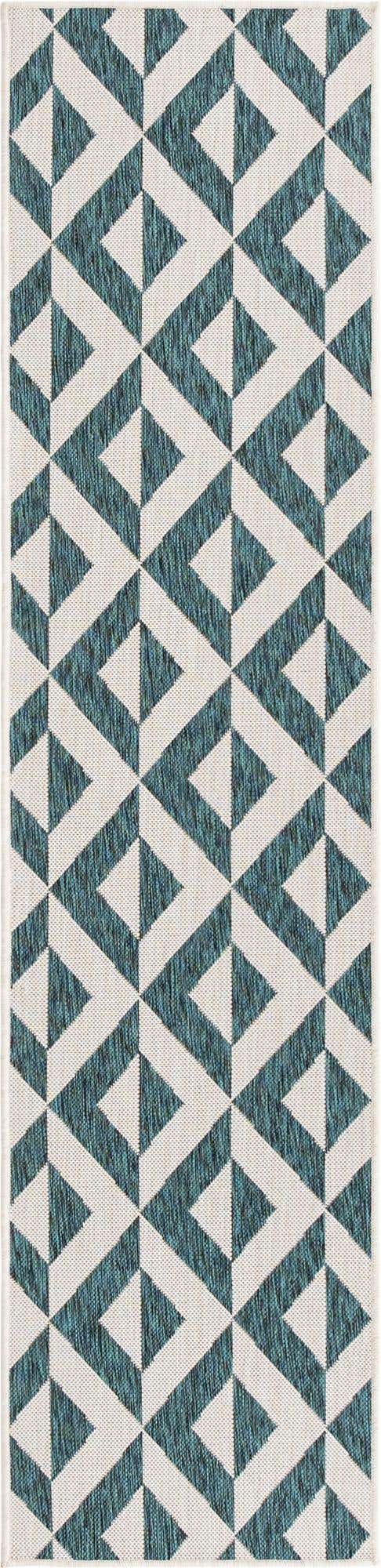 2' x 8' Easy-Clean Jill Zarin Napa Indoor / Outdoor Runner Rug