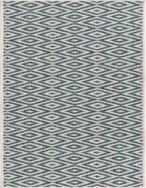 Detail image of 2' x 8' Easy-Clean Jill Zarin Costa Rica Indoor / Outdoor Runner Rug