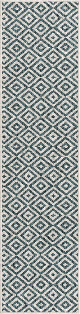 2' x 8' Easy-Clean Jill Zarin Costa Rica Indoor / Outdoor Runner Rug