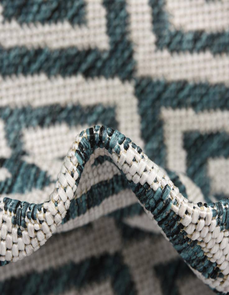 Detail image of 2' x 6'  Washable Jill Zarin Costa Rica Indoor / Outdoor Runner Rug