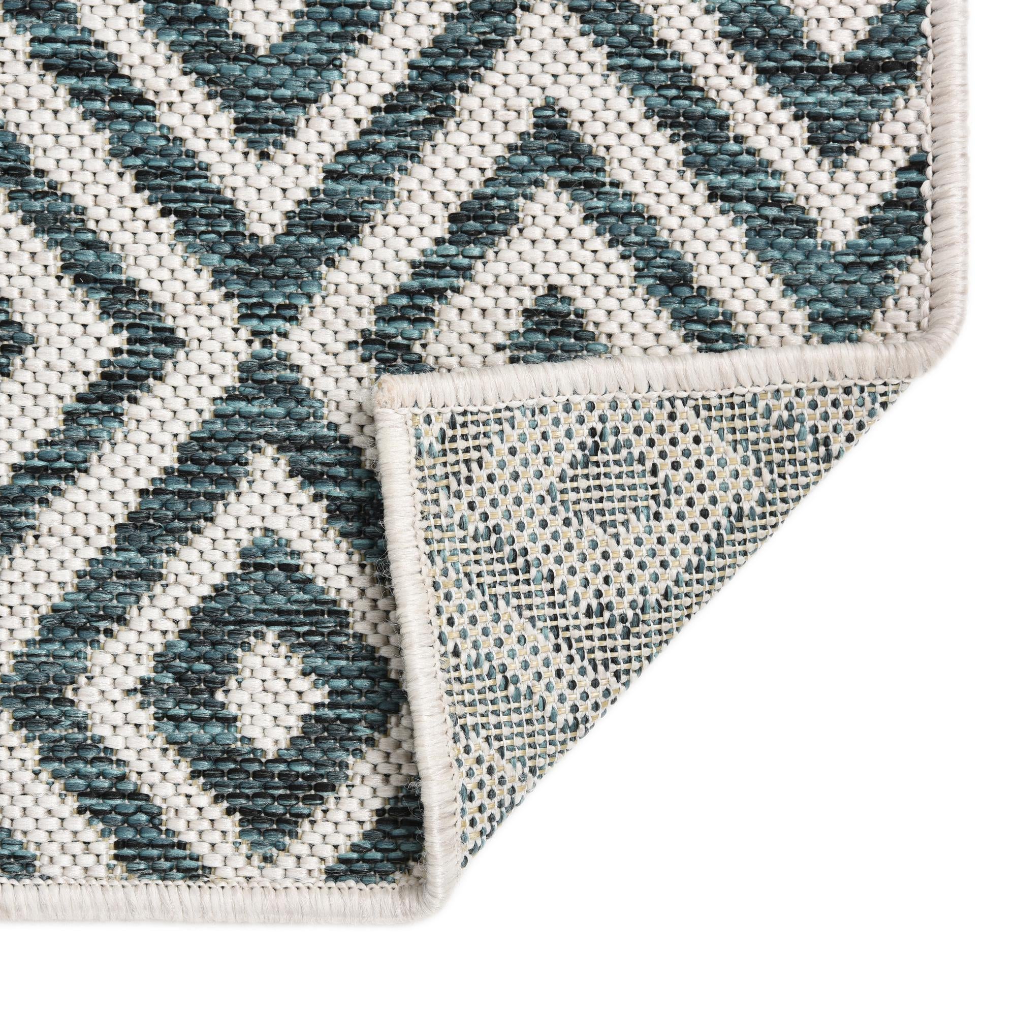 2' x 8' Easy-Clean Jill Zarin Costa Rica Indoor / Outdoor Runner Rug