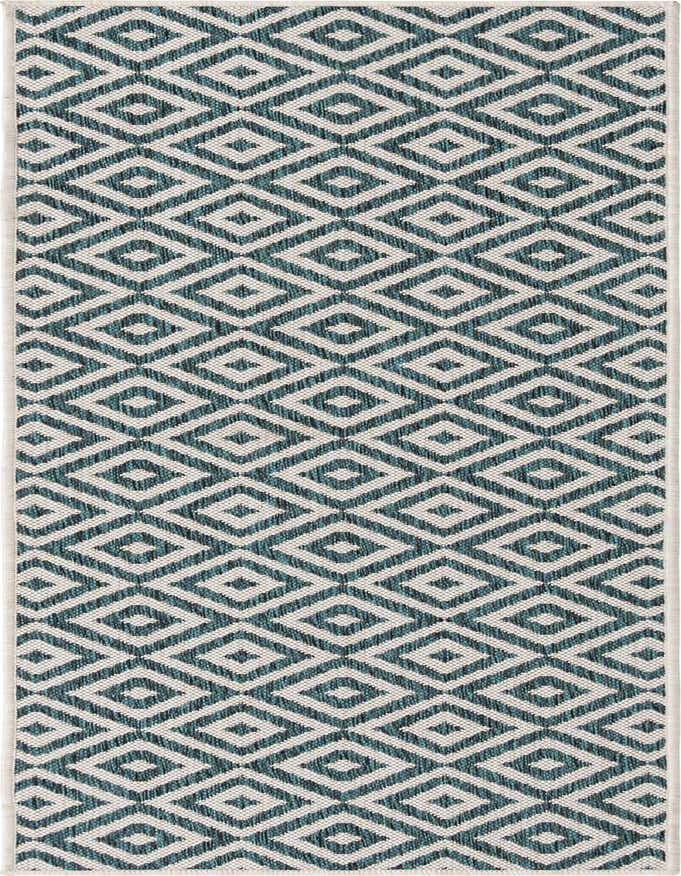 2' x 6' Easy-Clean Jill Zarin Costa Rica Indoor / Outdoor Runner Rug