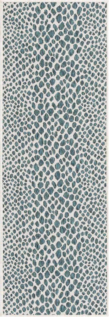 2' x 6' Easy-Clean Jill Zarin Cape Town Indoor / Outdoor Runner Rug