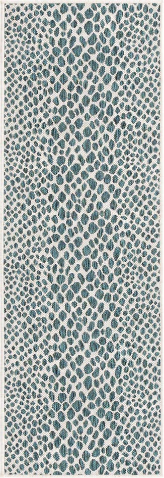 Detail image of 2' x 6' Easy-Clean Jill Zarin Cape Town Indoor / Outdoor Runner Rug