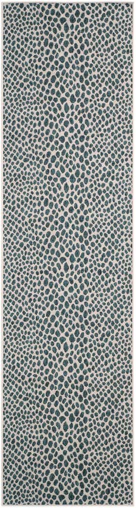 2' 7 x 10' Easy-Clean Jill Zarin Indoor / Outdoor Runner Rug