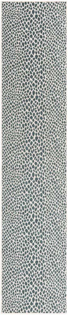 2' 7 x 12' Easy-Clean Jill Zarin Indoor / Outdoor Runner Rug
