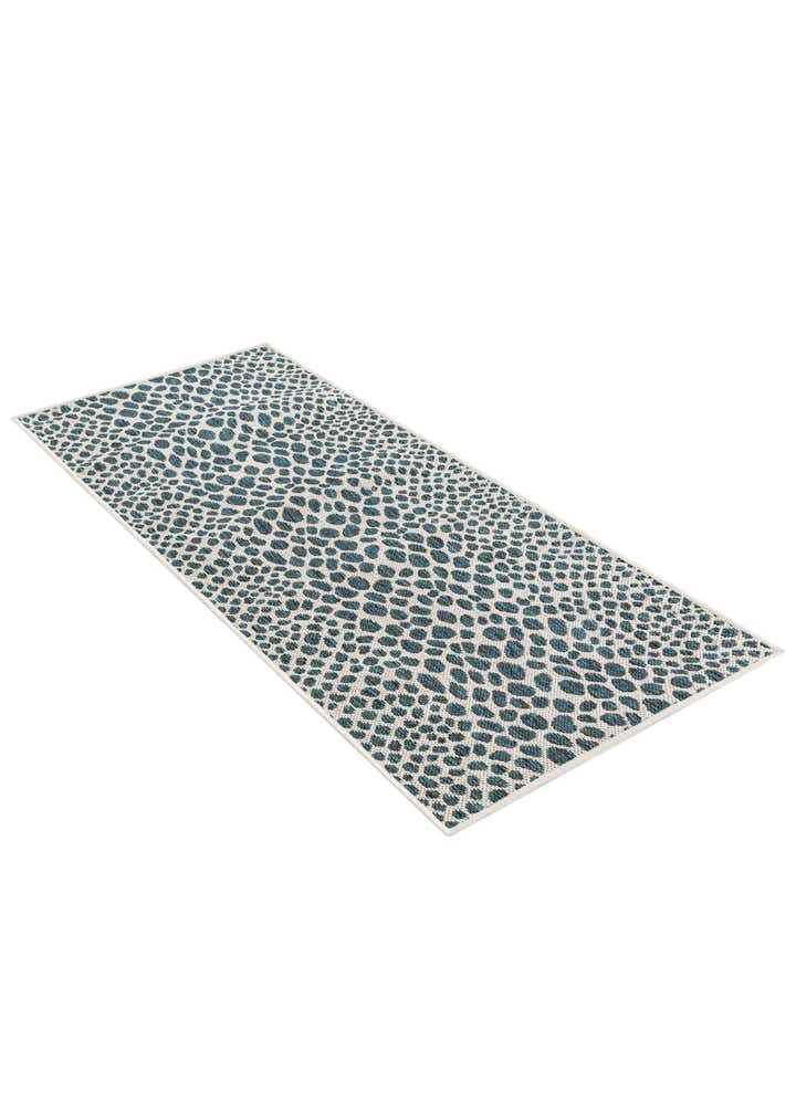 2' x 5' Easy-Clean Jill Zarin Indoor / Outdoor Runner Rug