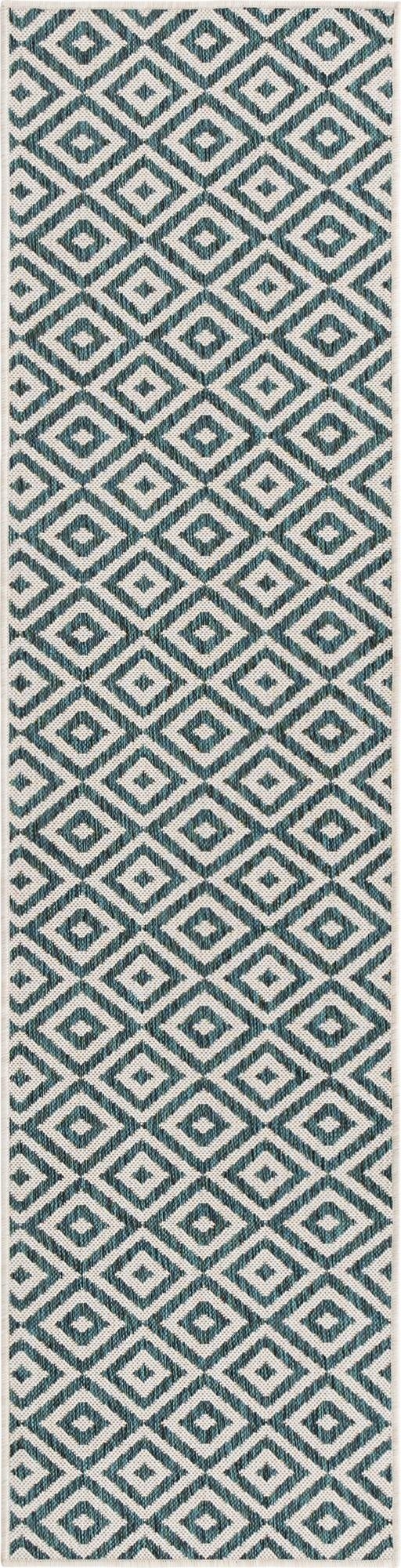 2' x 8'  Washable Jill Zarin Costa Rica Indoor / Outdoor Runner Rug