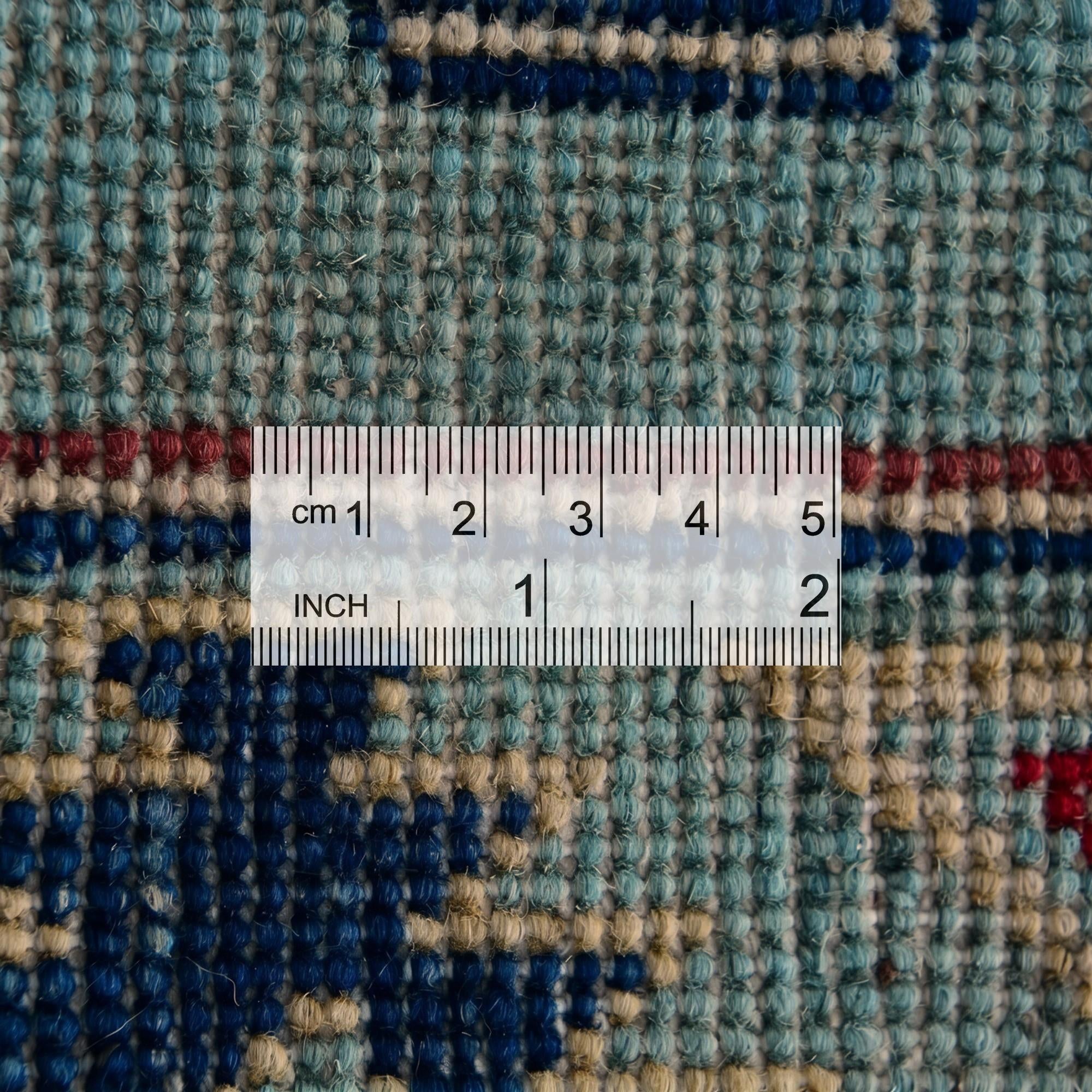 2' 1 x 6' 1 Hand Knotted Kazak Runner Rug