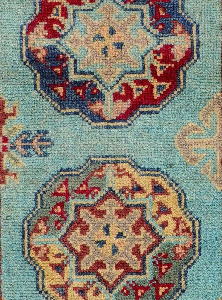 2' 1 x 6' 1 Hand Knotted Kazak Runner Rug