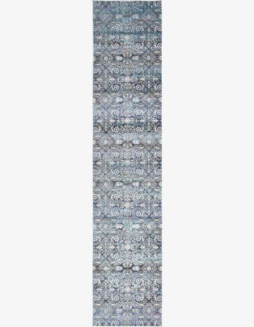 Teal Lexington Runner Rug