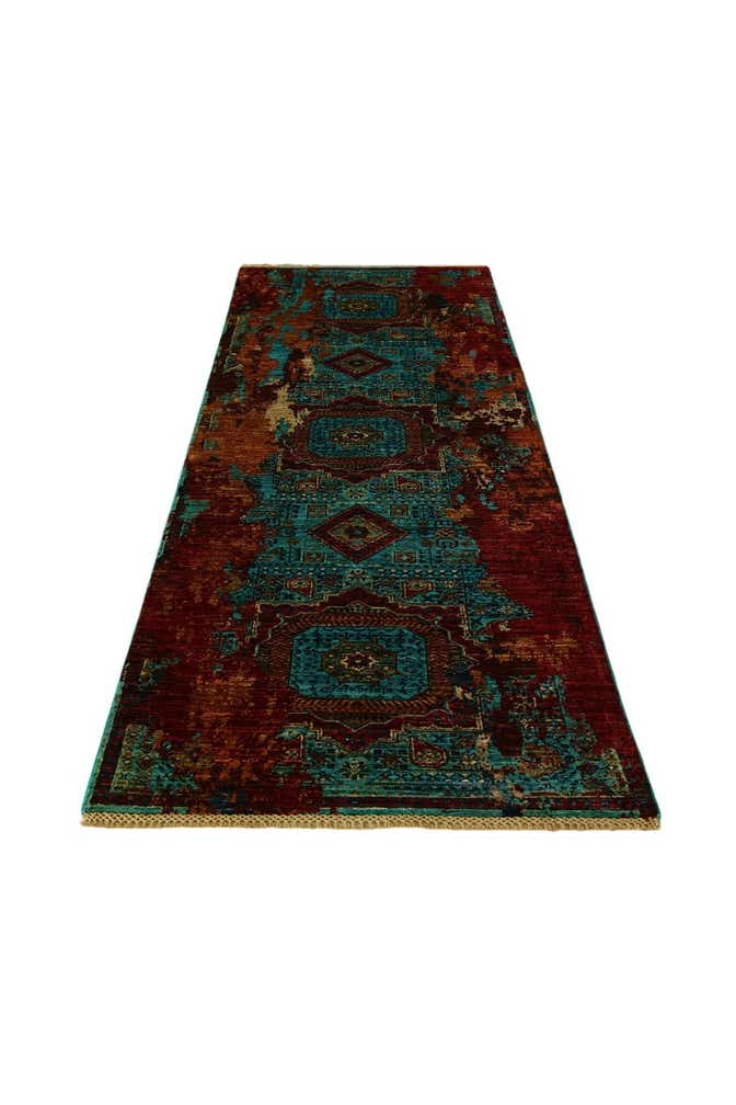 2' 11 x 8' 6 Hand Knotted Mamluk Ziegler Runner Rug