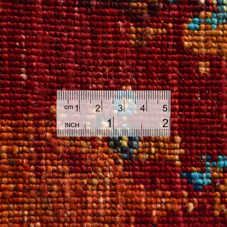 Detail image of 2' 11 x 8' 6 Hand Knotted Mamluk Ziegler Runner Rug